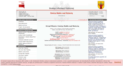 Desktop Screenshot of bip.gmina-naklo.pl